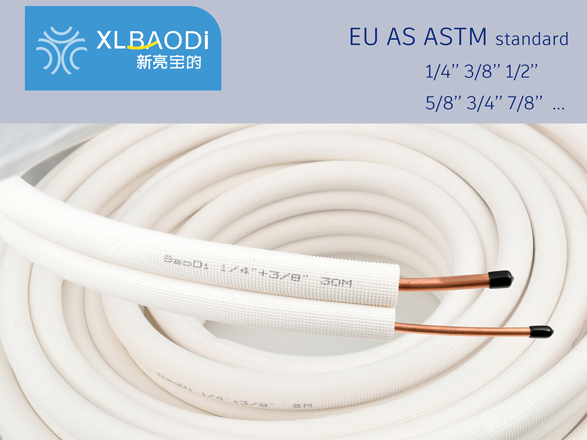 Premium Insulated Copper Pipe for Air Conditioning XLBAODI